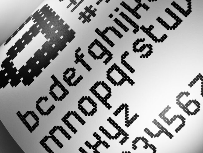 RailCube Typeface